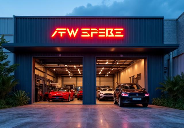 Vector Works Tune Workshop Frontage