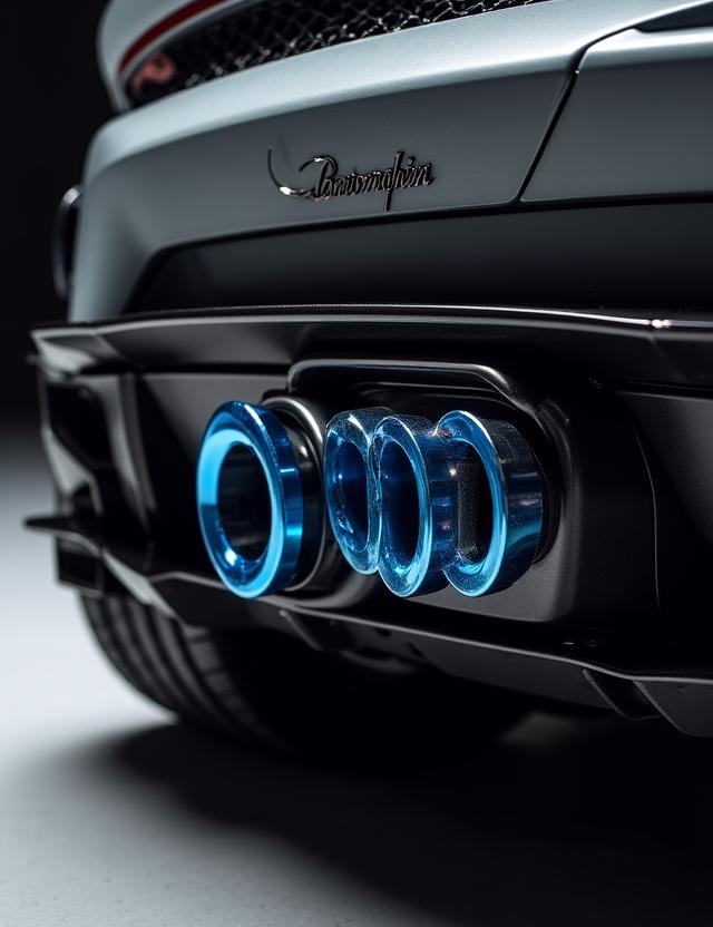Custom Titanium Exhaust Lamborghini Huracan